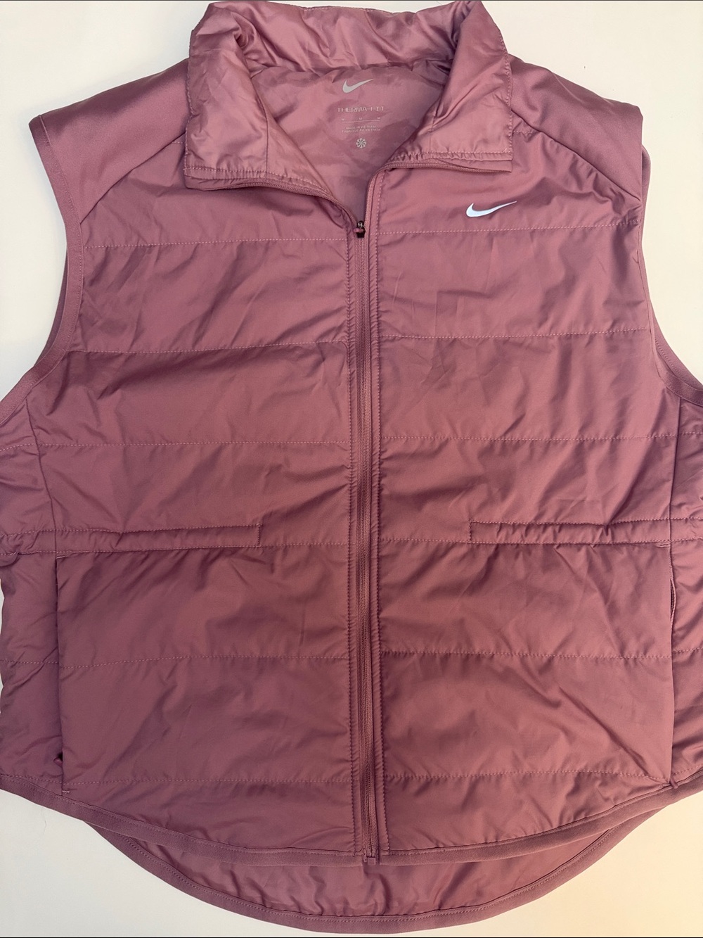 Nike Dusty Rose Quilted Puffer Vest